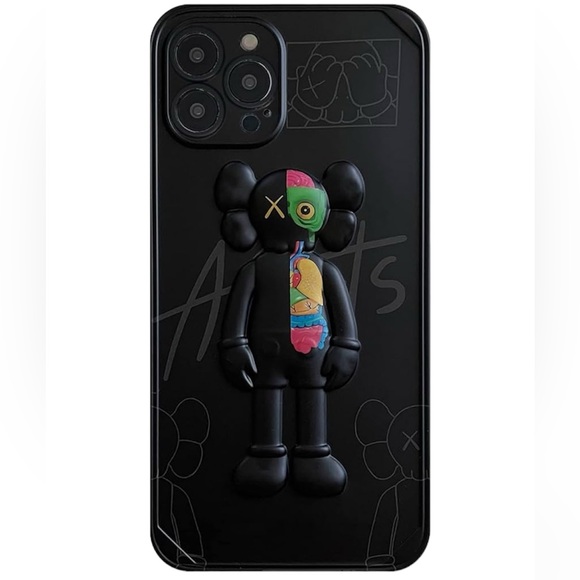 iPhone 14 Pro Kawaii 3D Cartoon Street Fashion Shockproof Designer Case - Picture 2 of 6